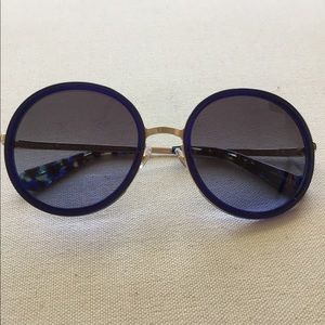 Kate Spade blue circle sunglasses - Lamonica